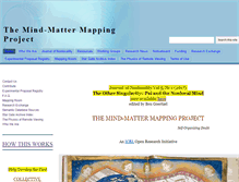 Tablet Screenshot of mindmattermapping.org